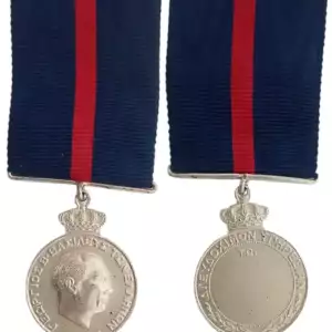 Good Conduct Long Service Medal for the Hellenic Army Silver Class 1937