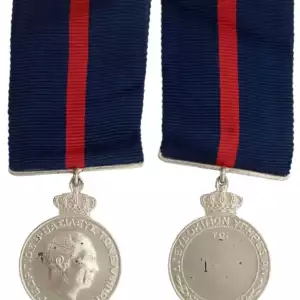 Good Conduct Long Service Medal for the Hellenic Army Silver Class 1937