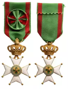 Duchy of Counani, Order of Merit, instituted by the "Constitutional Executive in Exile of the Free State of Counani" in Paris/Brussels