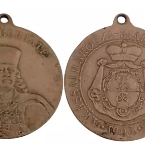 Franz Rakoczi Medal, Exhibition in Kassa, 1903