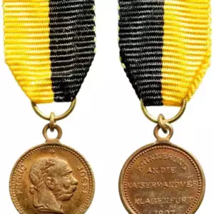 Klagenfurt Imperial Manoeuvers Medal, 1907