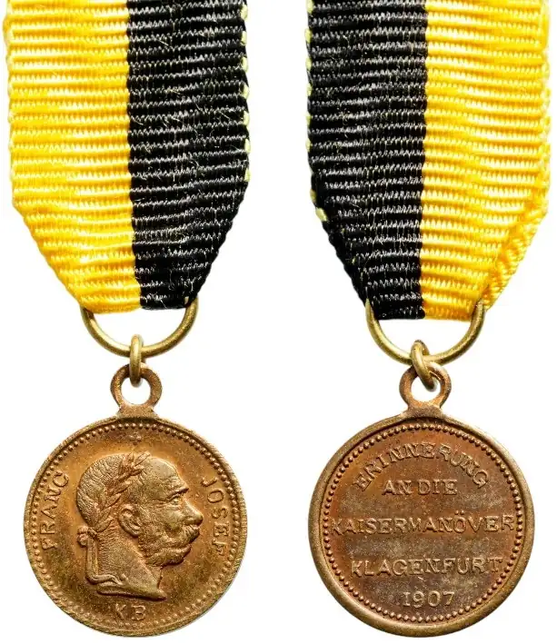 Klagenfurt Imperial Manoeuvers Medal, 1907