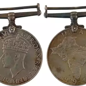 Indian Service War Medal, 1939 - 1945