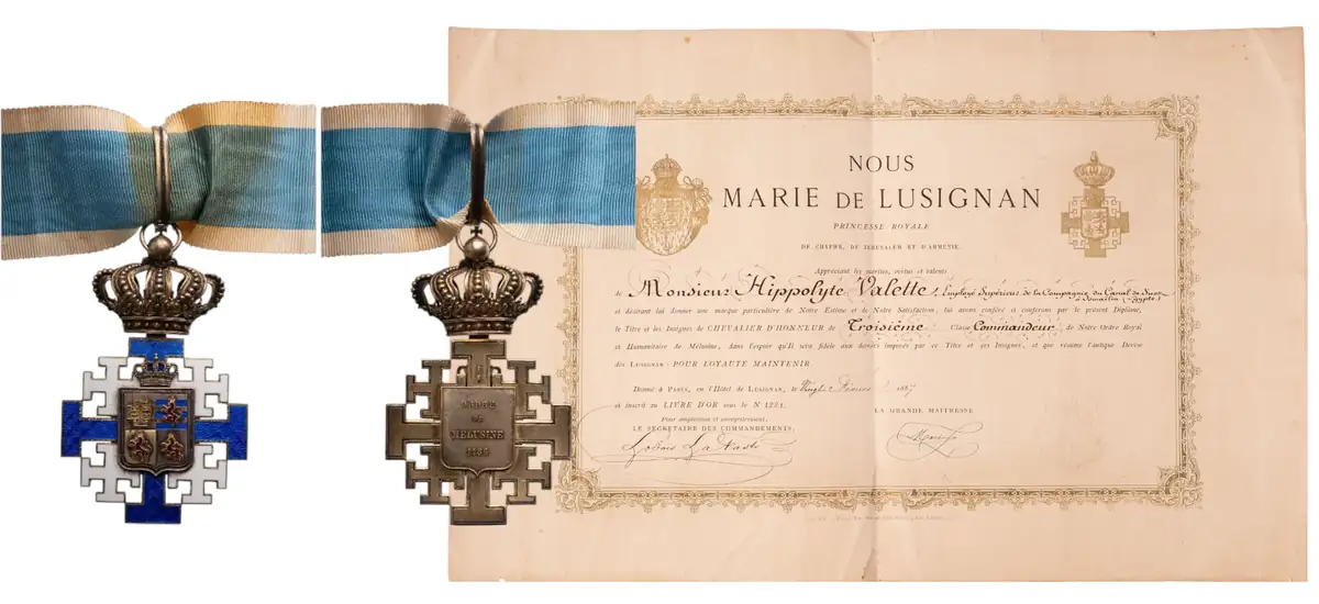 The Order of Melusine, created by Marie de Lusignan