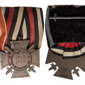THE COLLECTION OF ORDERS AND MEDALS BARS - Bar of 3. 