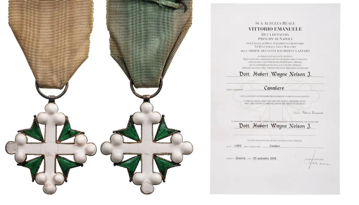 ORDER OF SAINT MAURICE AND LAZARUS