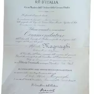 ORDER OF THE CROWN OF ITALY