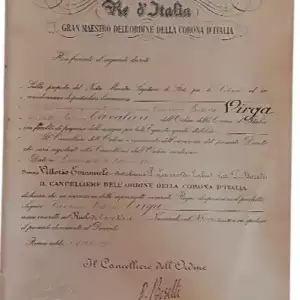 ORDER OF THE CROWN OF ITALY
