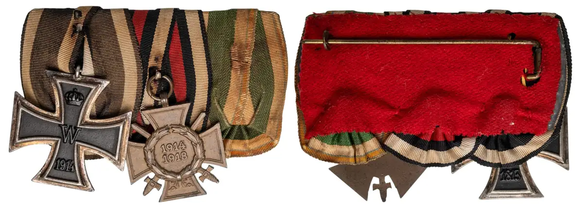 THE COLLECTION OF ORDERS AND MEDALS BARS - Bar of 2.