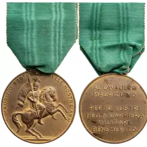 Commemorative Medal of Saint Maurice (Medaglia Mauriziana)