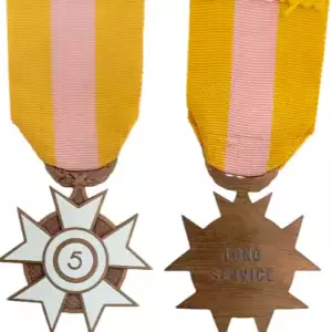 Long Service Medal, for 5 Years of Service