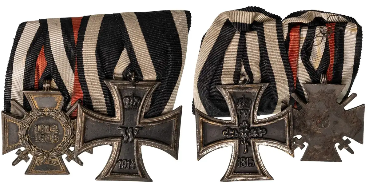 THE COLLECTION OF ORDERS AND MEDALS BARS - Bar of 2.