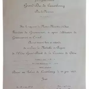 Silver Medal of he Order of the Oak Crown