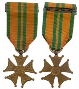 Cross for Proven Marching Skill (4 Days Marches Cross), 1909