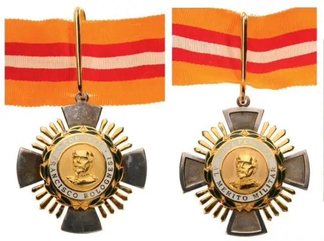 CRUZ PERUANA FOR MILITARY MERIT
