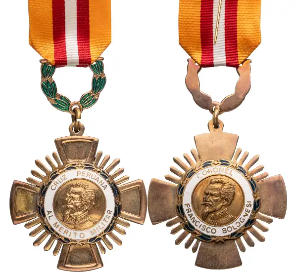 CRUZ PERUANA FOR MILITARY MERIT