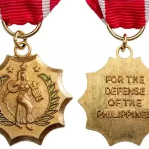 THE PHILIPPINE DEFENSE MEDAL, INSTITUTED IN 1944