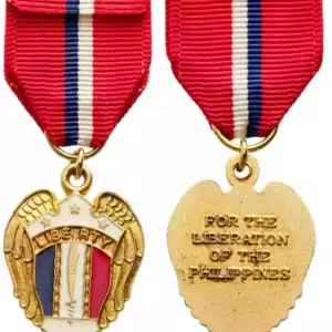 The Philippine Liberation Medal, instituted in 1945
