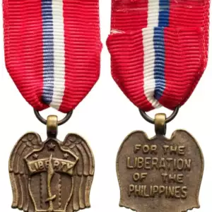 The Philippine Liberation Medal, instituted in 1945