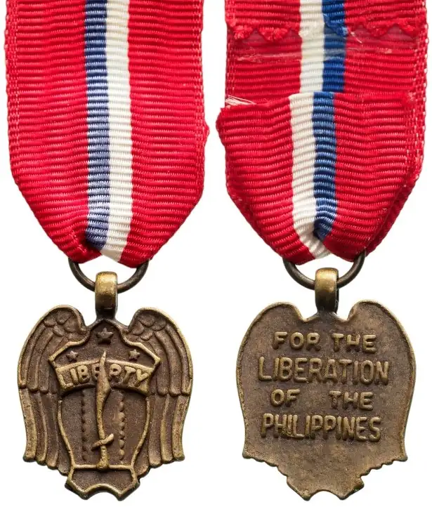 The Philippine Liberation Medal, instituted in 1945