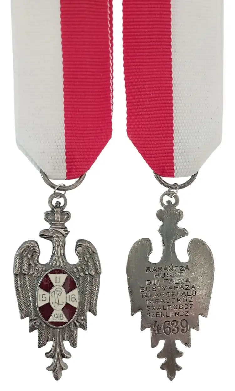 Commemorative Badge "Rarancza Huszt", 1918