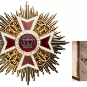 ORDER OF THE CROWN OF ROMANIA, 1881	