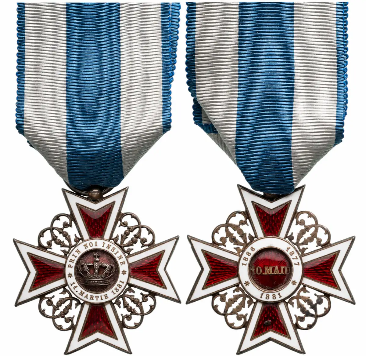 ORDER OF THE CROWN OF ROMANIA, 1881