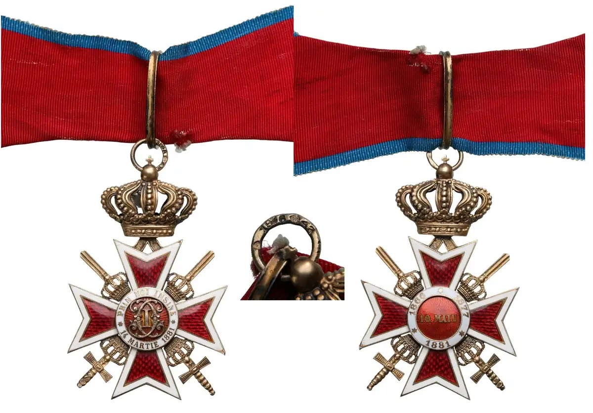 ORDER OF THE CROWN OF ROMANIA, 1881