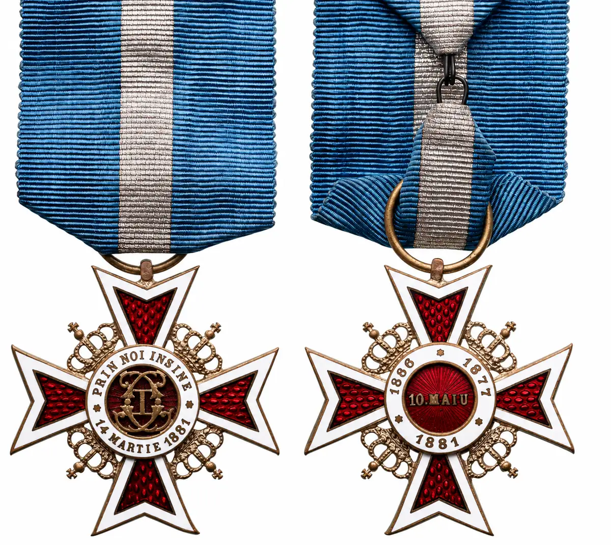 ORDER OF THE CROWN OF ROMANIA, 1881