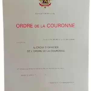 ORDER OF THE CROWN 