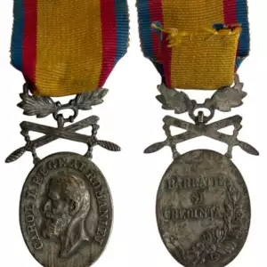 Manhood and Loyalty Medal, 2nd Class, Military