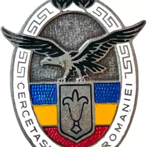 Association of the Romanian Scouts Badge, 1928