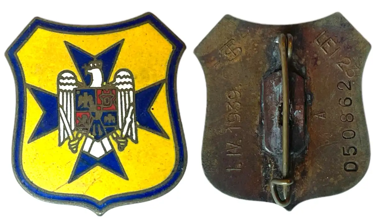 Country`s Guard Organization Badge, 2nd Model, after 1938