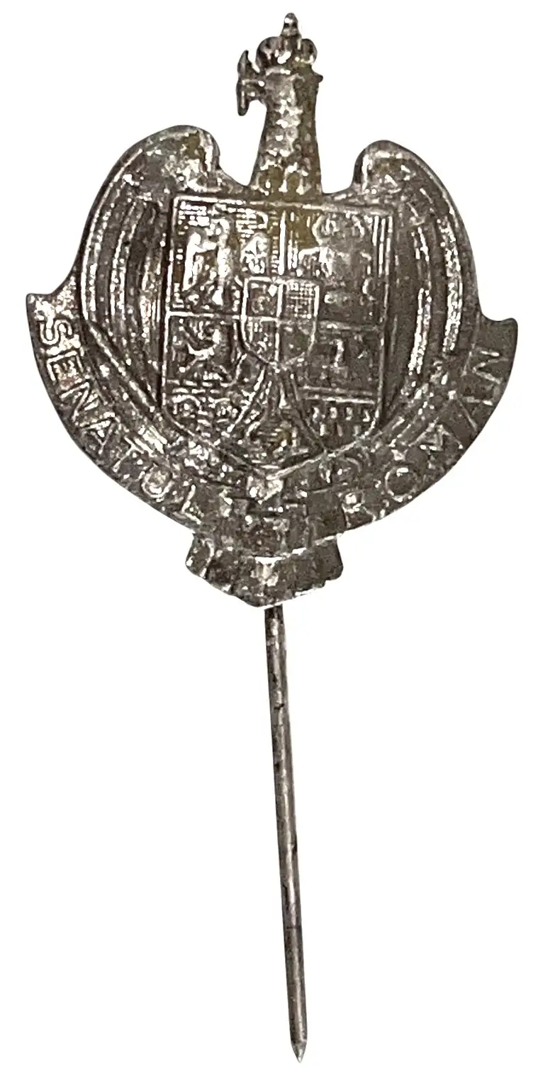 SENATOR BADGE MINIATURE, AFTER 1930