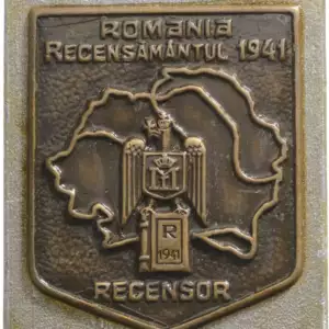 Census Representative Badge 1941