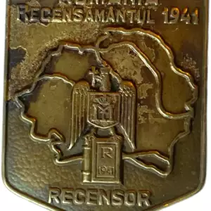 Census Representative Badge 1941