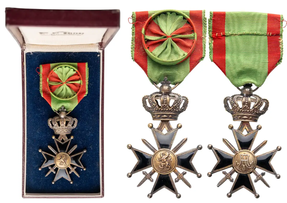 The Military Cross, 1st Class, 1885
