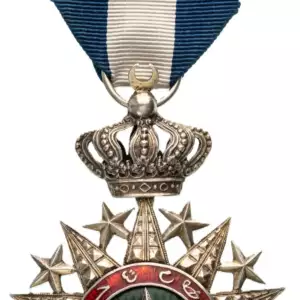Order Nichan el Anouar (Order of the Light) INSTITUTED by Hamed ben Mohamed, Sultan of Tadjourah
