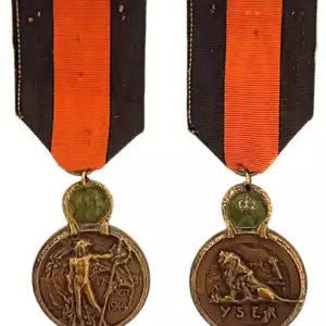 Yser Medal, 1914-1918