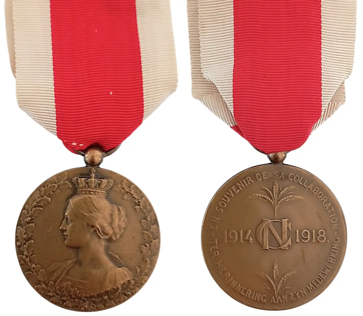 Commemorative Medal of the National Comity âMédaille du Haricotâ, 1919