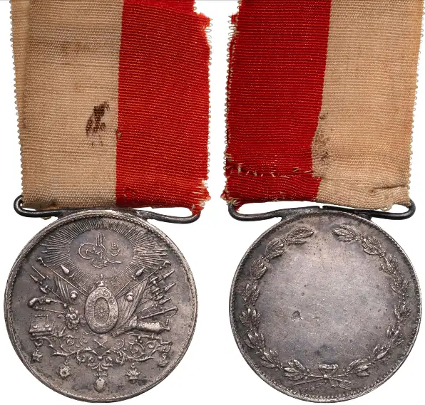 INDUSTRY HONOR MEDAL (OSMANLI SANAYI IFTIHAR MADALYASI), 1884