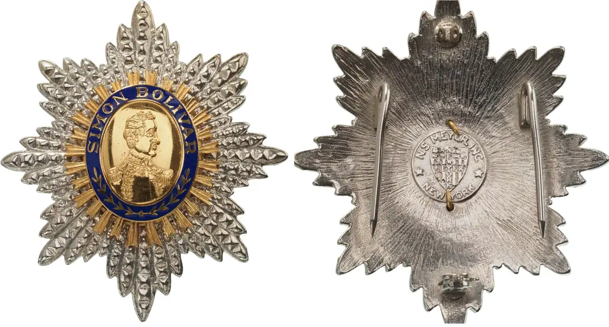Order of the Libertador, instituted in 1880