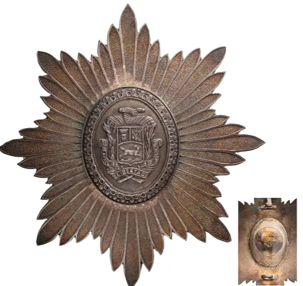 Order of the Libertador, instituted in 1880