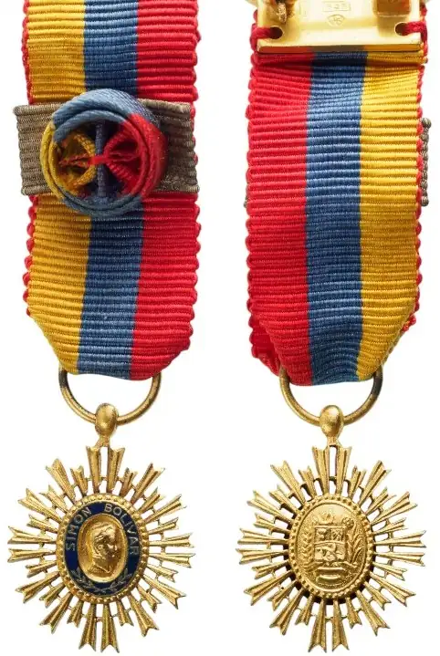 Order of the Libertador, instituted in 1880