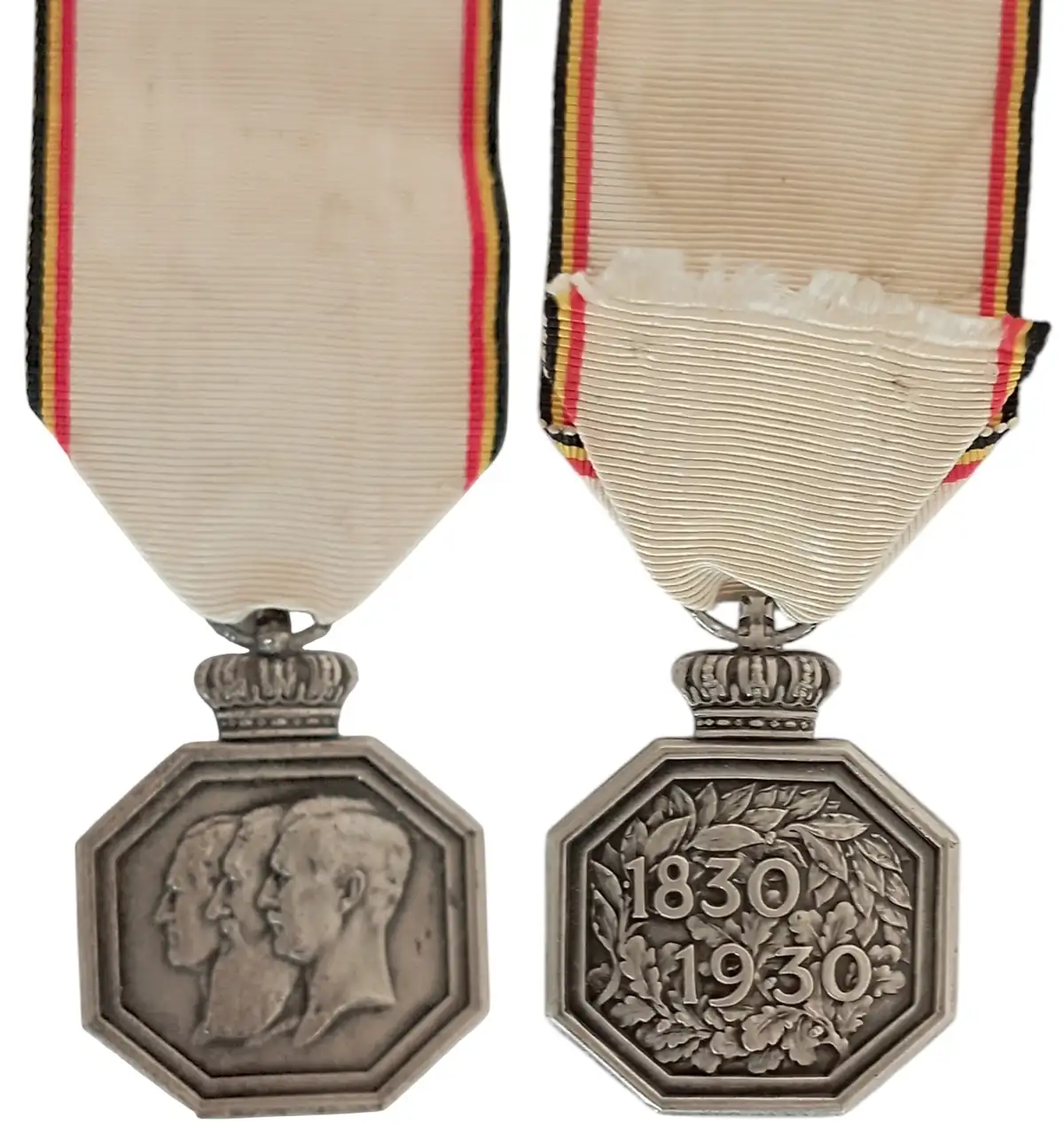 BELGIAN INDEPENDENCE CENTENARY MEDAL 1830 - 1930