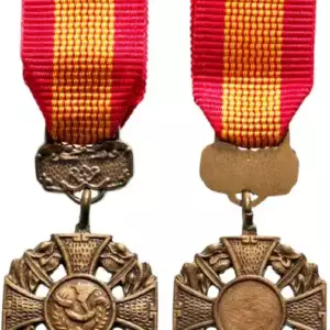 Gallantry Cross Miniature, instituted in 1950