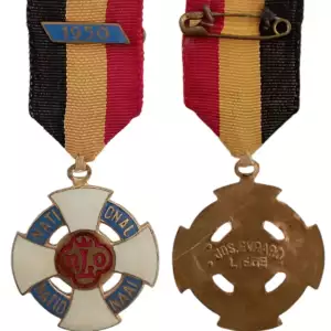 Lourdes Pilgrimage Medal, 1950