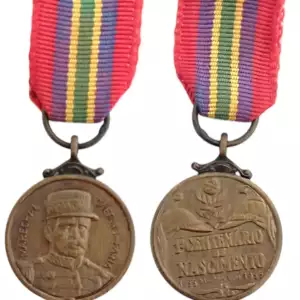 Centenary Medal of Marshall Caetano de Faria, 1955
