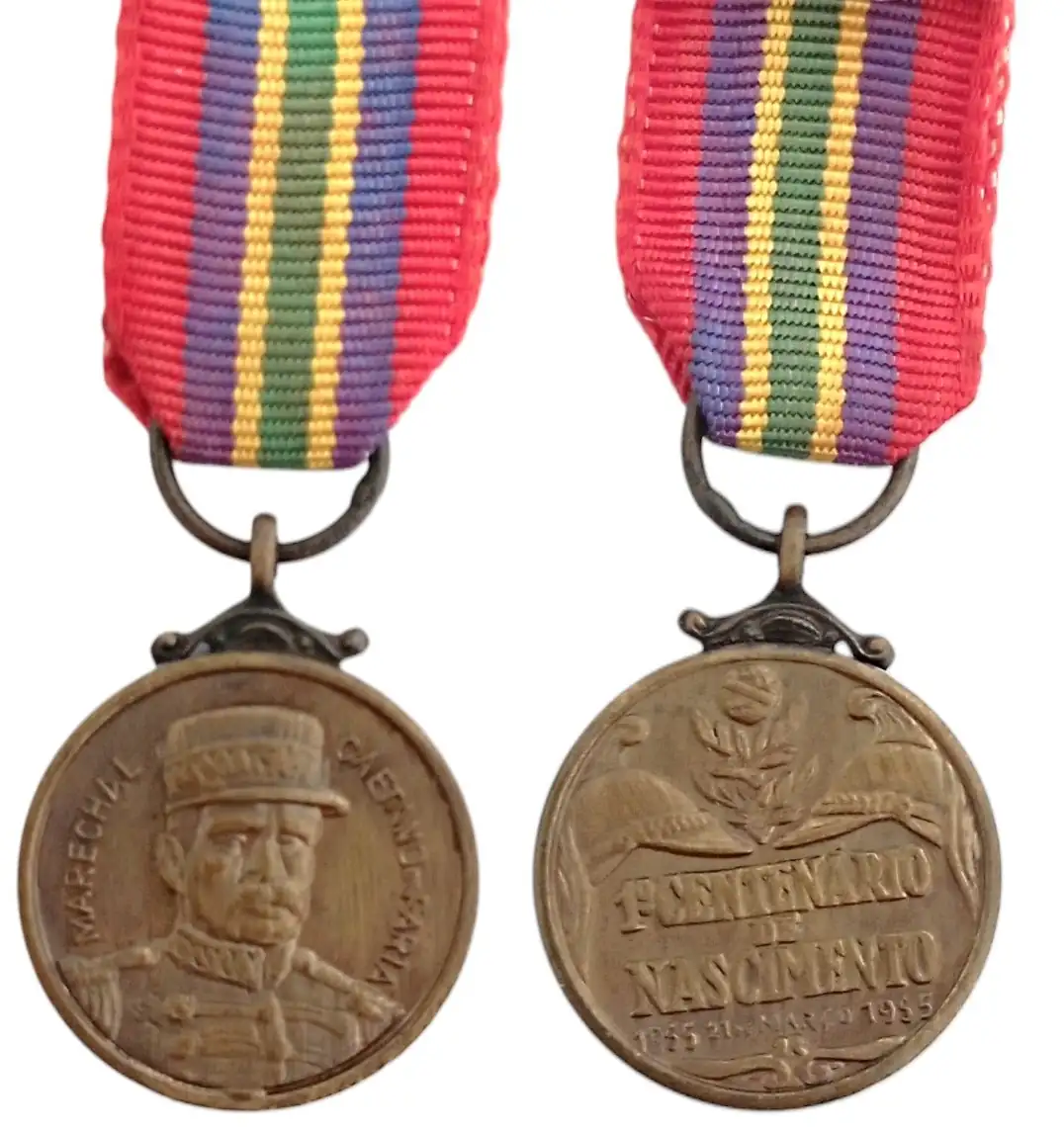 Centenary Medal of Marshall Caetano de Faria, 1955