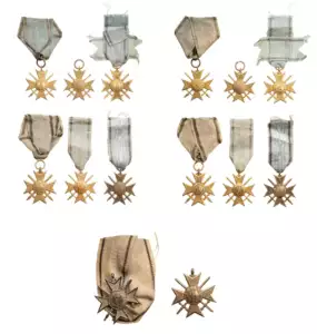 Order for Bravery, Soldier's Cross, 3rd/4th Class, 1915